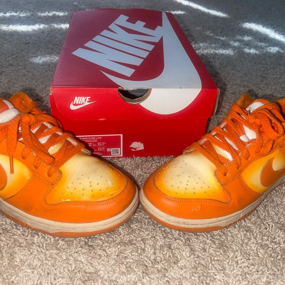 Nike Dunk Low - Orange and Cream